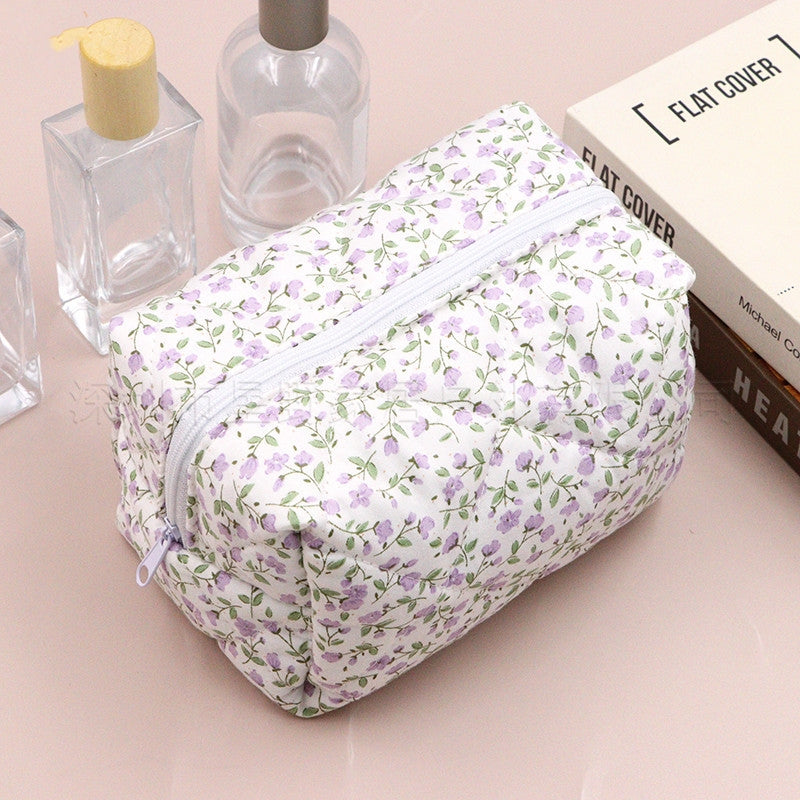 Pouchéa floral quilted makeup bag product photo 4